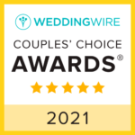 Wedding Wire Award - Couple's Choice Badge for 2021